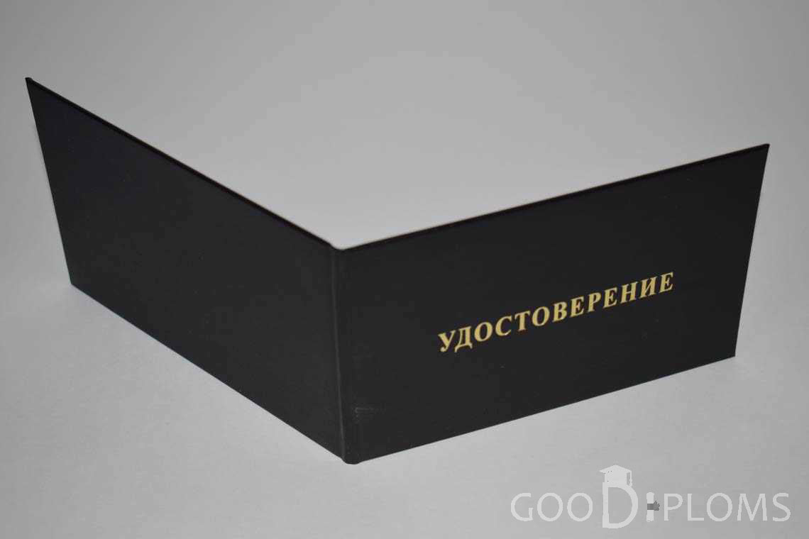 Удостоверение Интернатуры - Обратная Сторона период выдачи 1991-2006 -  Хабаровск