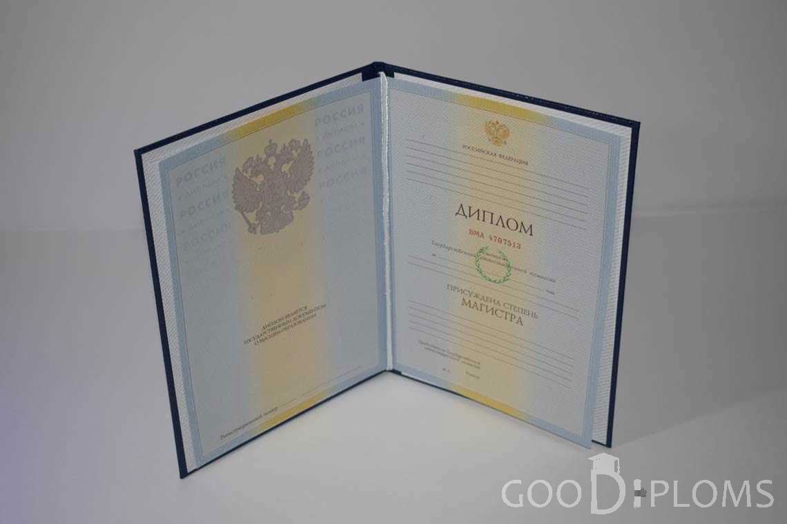 Диплом Магистра в период c 2009 по 2010 год - Хабаровск