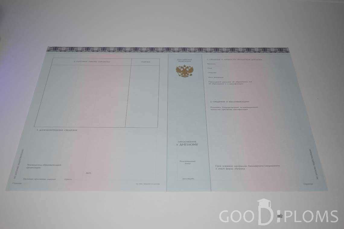 Приложение к Диплому МГИМО период выдачи 2014-2020 -  Хабаровск