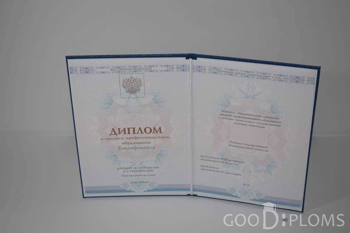 Диплом Техникума период c 2014 по 2025 год - Хабаровск