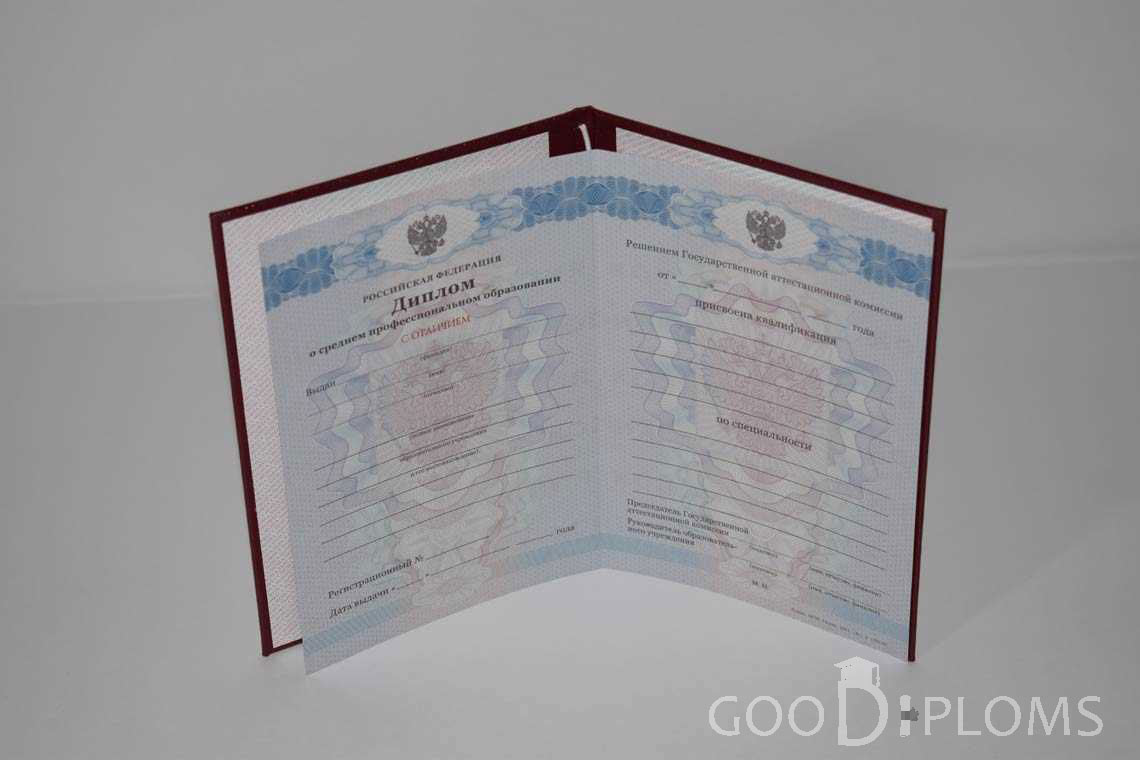 Диплом Техникума с Отличием в период c 2011 по 2013 год - Хабаровск