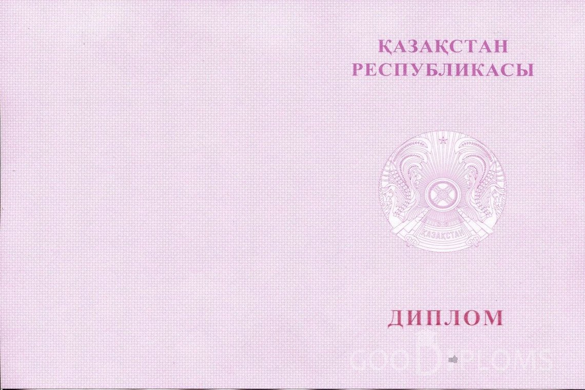 Казахский диплом о высшем образовании с отличием - Обратная сторона- Хабаровск